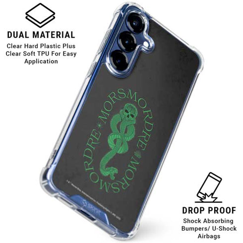 Wizarding Worlds Harry Potter Morsmorder Death Eater Dark Mark Galaxy S25 Clear Case