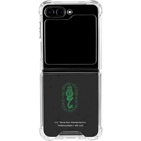 Wizarding Worlds Harry Potter Morsmorder Death Eater Dark Mark Galaxy Z Flip6 Clear Case