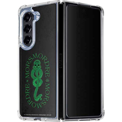Wizarding Worlds Harry Potter Morsmorder Death Eater Dark Mark Galaxy Z Fold5 5G Clear Case