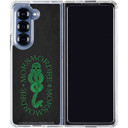 Wizarding Worlds Harry Potter Morsmorder Death Eater Dark Mark Galaxy Z Fold6 Clear Case