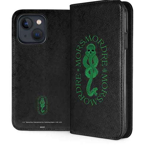 Wizarding Worlds Harry Potter Morsmorder Death Eater Dark Mark iPhone 13 Folio Case