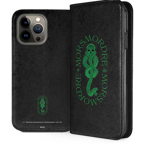 Wizarding Worlds Harry Potter Morsmorder Death Eater Dark Mark iPhone 14 Pro Max Folio Case
