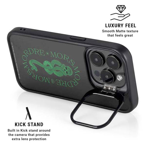 Wizarding Worlds Harry Potter Morsmorder Death Eater Dark Mark iPhone 14 Pro Max Kickstand Case