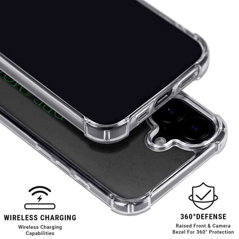 Wizarding Worlds Harry Potter Morsmorder Death Eater Dark Mark iPhone 16 Plus Clear Case