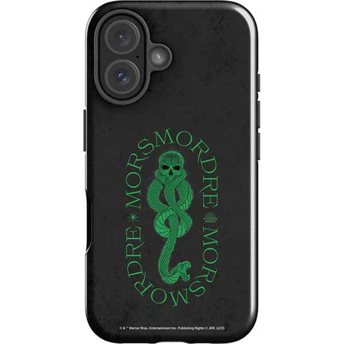 Wizarding Worlds Harry Potter Morsmorder Death Eater Dark Mark iPhone 16 Plus Impact Case