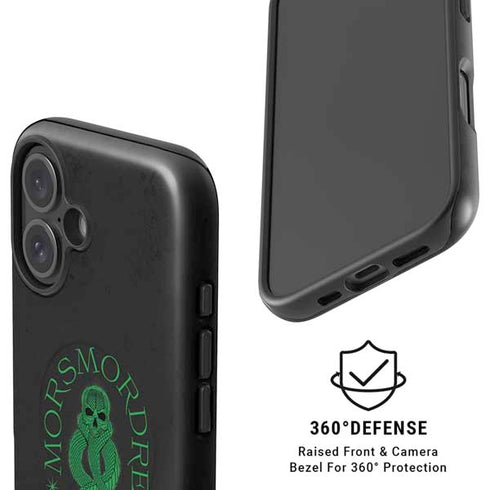 Wizarding Worlds Harry Potter Morsmorder Death Eater Dark Mark iPhone 16 Plus Magsafe Impact Case