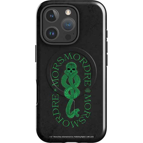 Wizarding Worlds Harry Potter Morsmorder Death Eater Dark Mark iPhone 16 Pro Max Magsafe Impact Case