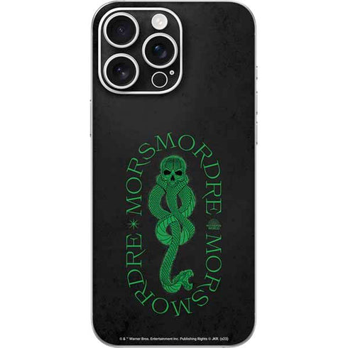 Wizarding Worlds Harry Potter Morsmorder Death Eater Dark Mark iPhone 16 Pro Max Skin