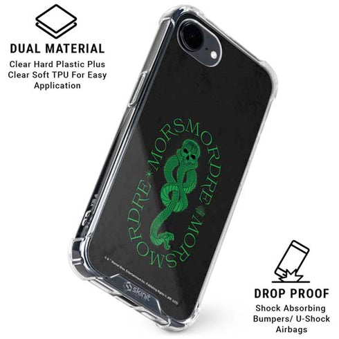 Wizarding Worlds Harry Potter Morsmorder Death Eater Dark Mark iPhone 16e Clear Case