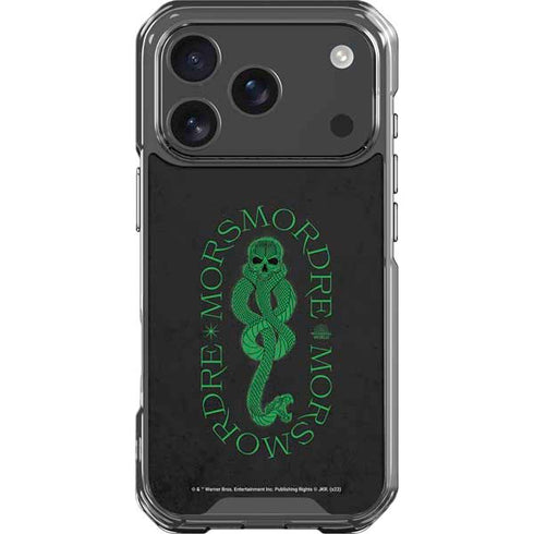 Wizarding Worlds Harry Potter Morsmorder Death Eater Dark Mark iPhone 18 Pro Clear Case
