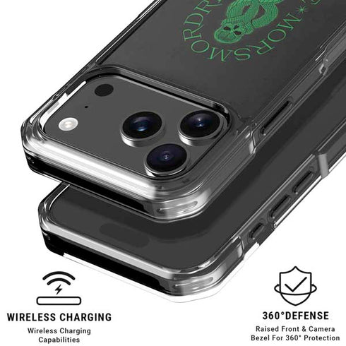 Wizarding Worlds Harry Potter Morsmorder Death Eater Dark Mark iPhone 18 Pro Clear Case