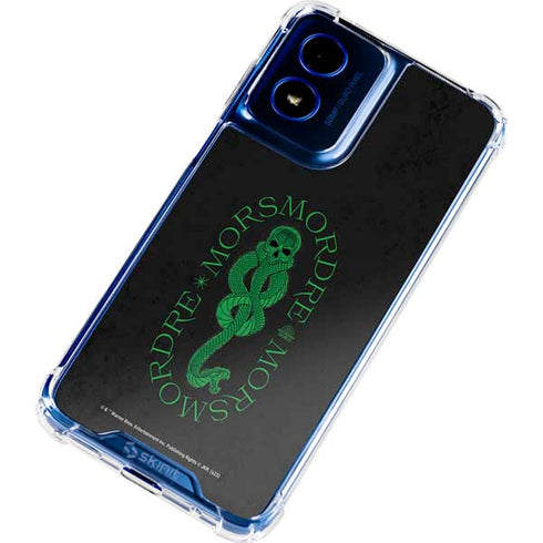 Wizarding Worlds Harry Potter Morsmorder Death Eater Dark Mark Moto G Play 4G (2024) Clear Case