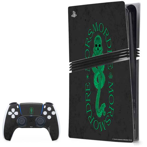 Wizarding Worlds Harry Potter Morsmorder Death Eater Dark Mark PS5 Pro Bundle Skin
