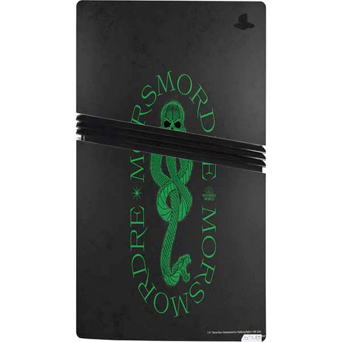Wizarding Worlds Harry Potter Morsmorder Death Eater Dark Mark PS5 Pro Console Skin
