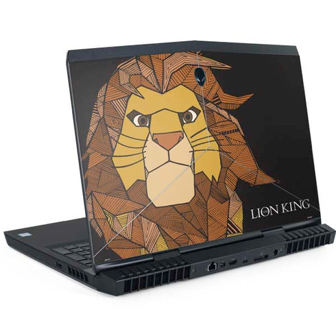 Disney The Lion King Mosaic Simba Art Dell Alienware Skin