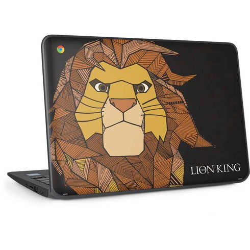 Disney The Lion King Mosaic Simba Art HP Chromebook Skin