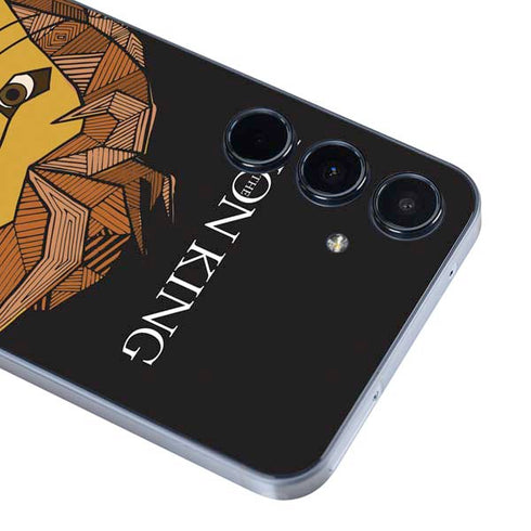 Disney The Lion King Mosaic Simba Art Galaxy A55 5G Skin