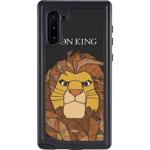 Disney The Lion King Mosaic Simba Art Galaxy Cases