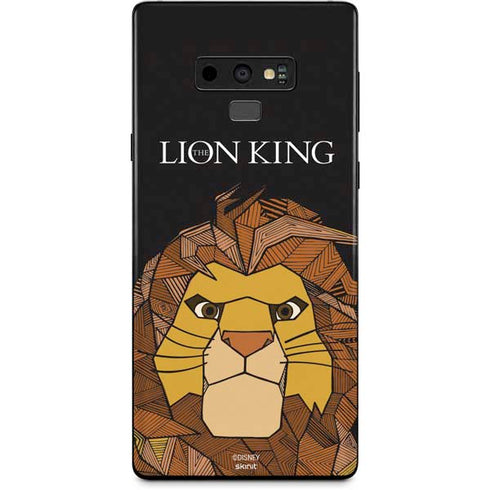 Disney The Lion King Mosaic Simba Art Galaxy Note 9 Skin