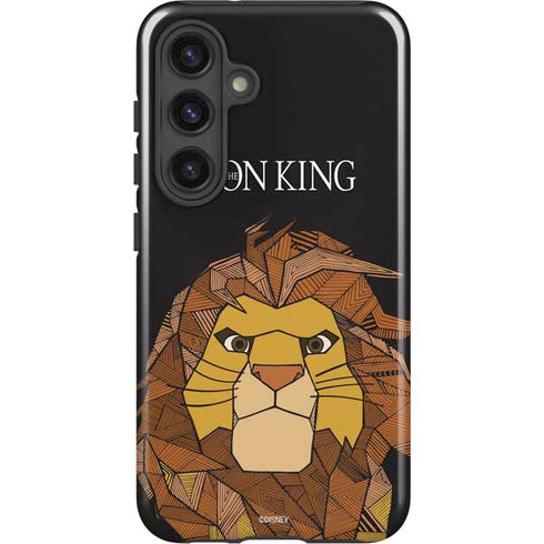 Disney The Lion King Mosaic Simba Art Galaxy S25 Impact Case