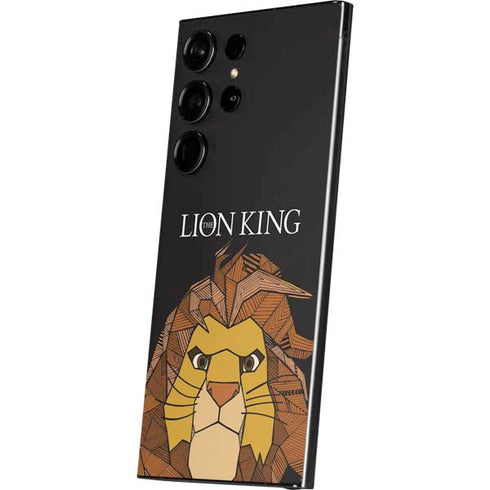 Disney The Lion King Mosaic Simba Art Galaxy S25 Ultra Skin