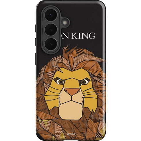 Disney The Lion King Mosaic Simba Art Galaxy S26 Plus Impact Case