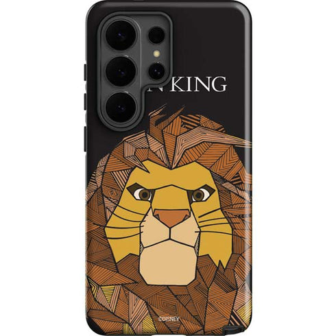 Disney The Lion King Mosaic Simba Art Galaxy S26 Ultra Impact Case