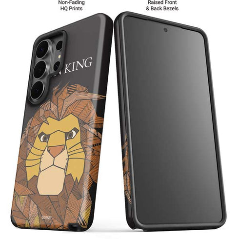 Disney The Lion King Mosaic Simba Art Galaxy S26 Ultra Impact Case