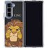 Disney The Lion King Mosaic Simba Art Galaxy Z Fold5 5G Clear Case