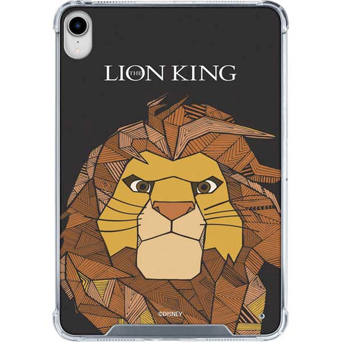 Disney The Lion King Mosaic Simba Art iPad 11th Gen (2025) Clear Case