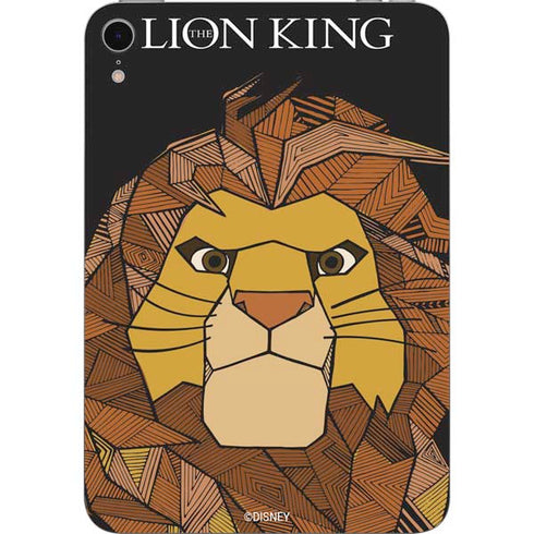 Disney The Lion King Mosaic Simba Art Apple iPad Mini Skin