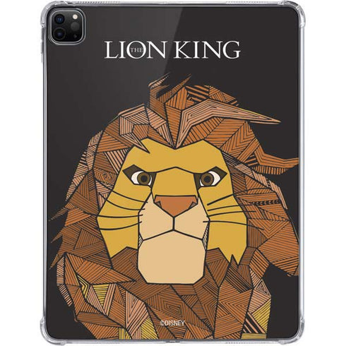 Disney The Lion King Mosaic Simba Art iPad Pro 11in (2024) Clear Case
