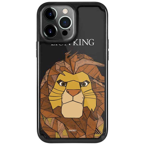 Disney The Lion King Mosaic Simba Art iPhone Cases