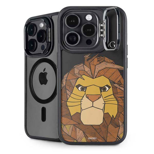 Disney The Lion King Mosaic Simba Art iPhone 13 Pro Kickstand Case