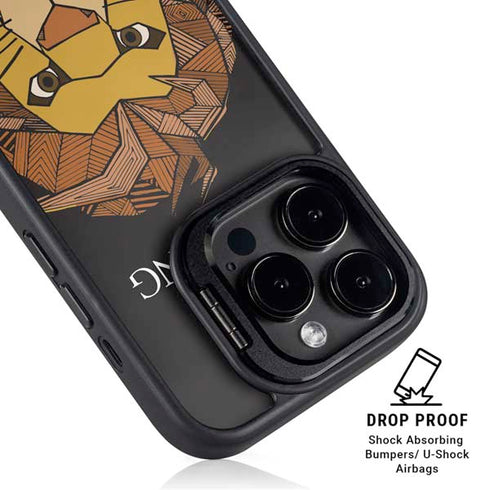 Disney The Lion King Mosaic Simba Art iPhone 14 Pro Max Kickstand Case