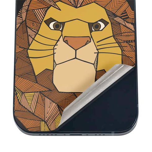 Disney The Lion King Mosaic Simba Art iPhone 16 Skin
