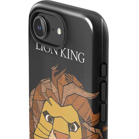 Disney The Lion King Mosaic Simba Art iPhone 16e Impact Case