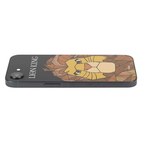 Disney The Lion King Mosaic Simba Art iPhone 16e Skin
