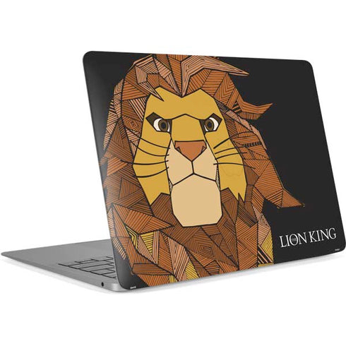 Disney The Lion King Mosaic Simba Art Apple MacBook Air Skin