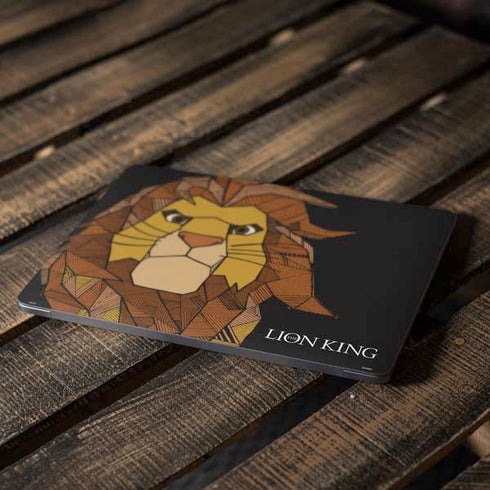 Disney The Lion King Mosaic Simba Art Apple MacBook Air Skin