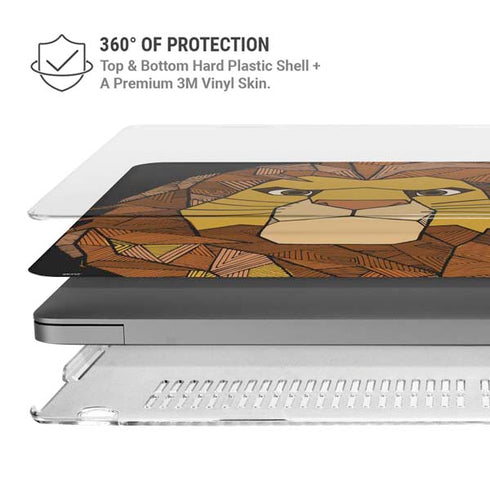 Disney The Lion King Mosaic Simba Art MacBook Cases