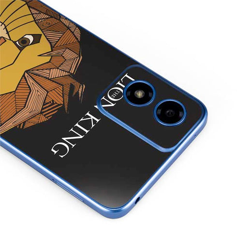Disney The Lion King Mosaic Simba Art Moto G Play 4G (2024) Skin