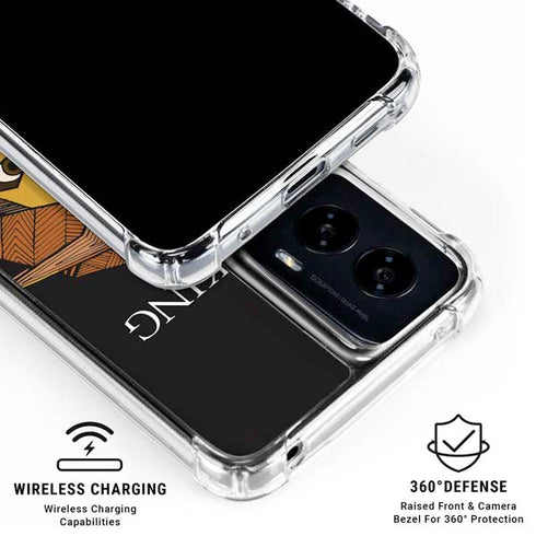 Disney The Lion King Mosaic Simba Art Moto G Power 5G (2024) Clear Case