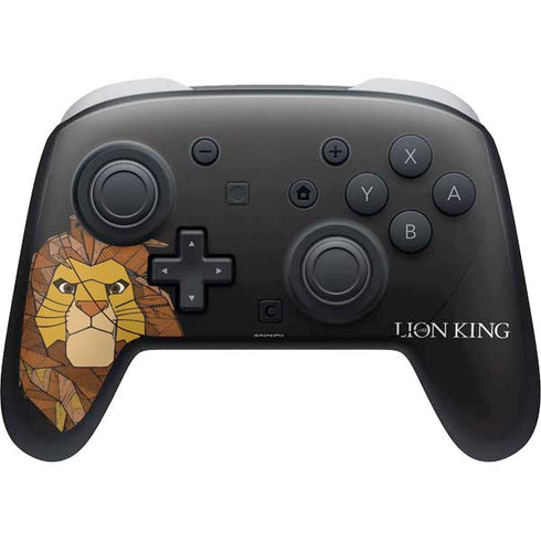 Disney The Lion King Mosaic Simba Art Nintendo Switch 2 (2025) Pro Controller Skin