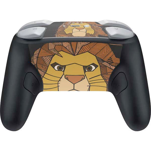 Disney The Lion King Mosaic Simba Art Nintendo Switch 2 (2025) Pro Controller Skin
