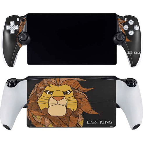 Disney The Lion King Mosaic Simba Art PlayStation PS5 Skins