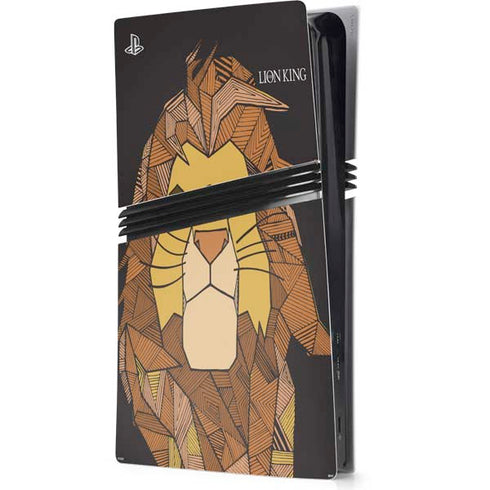 Disney The Lion King Mosaic Simba Art PlayStation PS5 Skins