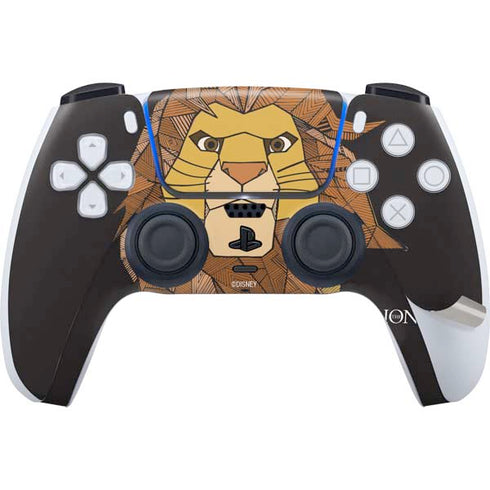 Disney The Lion King Mosaic Simba Art PS5 Pro Disk Bundle Skin