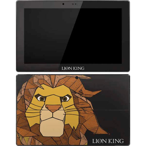 Disney The Lion King Mosaic Simba Art Surface Pro Tablet Skin
