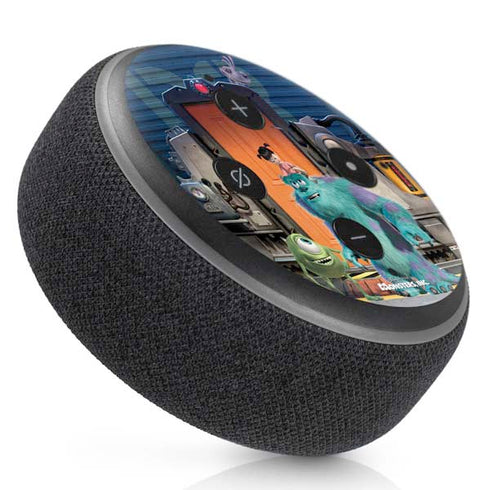 Disney Monsters Inc. Movie Poster Amazon Echo Dot Skin